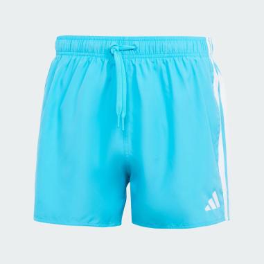 ADIDAS SHORT SWIMMING MISURA L CYAN-WHITE (UOMO)