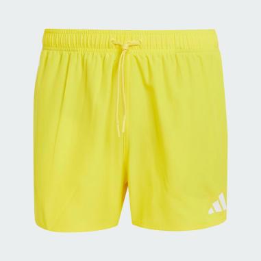 ADIDAS SHORT SWIMMING MISURA L YELLOW-WHITE  (UOMO)