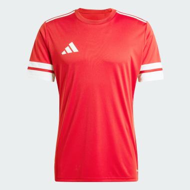 ADIDAS T-SHIRT TEAM MISURA L RED-WHITE (UOMO)