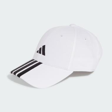 ADIDAS CAP BASEBALL 3 STRIPE OSFM WHITE-BLACK (ACCESSORI)
