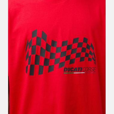 DUCATI T-SHIRT SPRINT MISURA XL RED-BLACK (UOMO)
