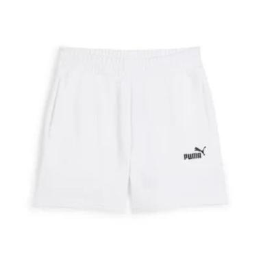 PUMA SHORT LOGO MISURA L WHITE (DONNA)