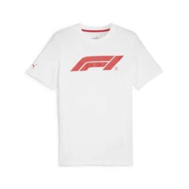 PUMA T-SHIRT F1 LOGO MISURA M WHITE (UOMO)