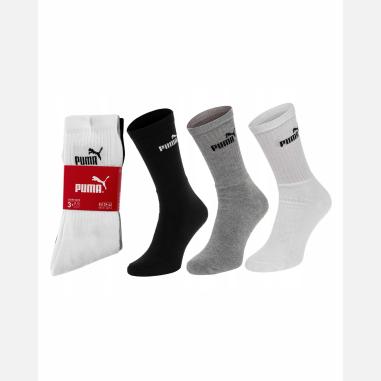 PUMA SOCKS MISURA 35-38 WHITE-GREY-BLACK (ACCESSORI)