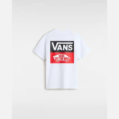 VANS LOGO MISURA XL 14-16 ANNI WHITE (BAMBINI)