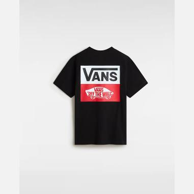 VANS LOGO MISURA L 12-14 ANNI BLACK (BAMBINI)
