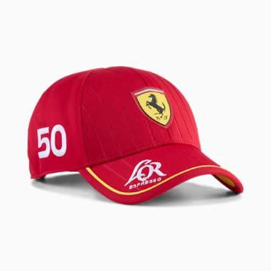 PUMA CAP FERRARI 50 DRIVER OSFA DARK CHERRY (ACCESSORI)