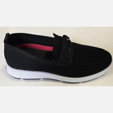 GMV MOCASSINO MISURA 42 BLACK (UOMO)