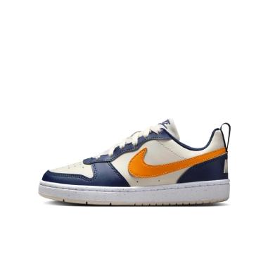NIKE COURT BOROUGH LOW  MISURA 36.5 BEIGE-BLUE  (BAMBINI)