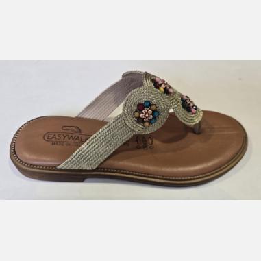 EASY WALK 346A027S MISURA 39 PLATINO (DONNA)