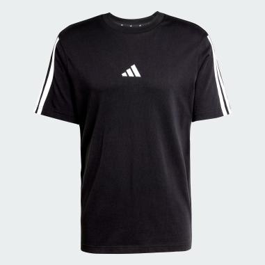 ADIDAS T-SHIRT 3 STRIPE MISURA L BLACK (UOMO)