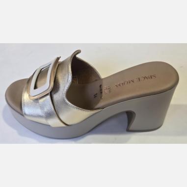 SPACE MODA 57153-E5 MISURA 39 PLATINO (DONNA)