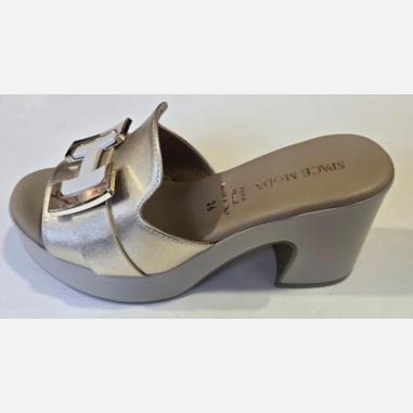 SPACE MODA 57166-E5 MISURA 36 PLATINO (DONNA)