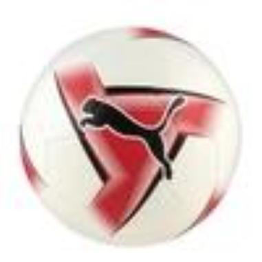 PUMA BALL PRESTIGE WHITE-RED N5 (ACCESSORI)