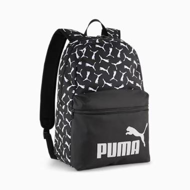 PUMA ZAINO PHASE BACKPACK OSFA BLACK LOGO (ACCESSORI)