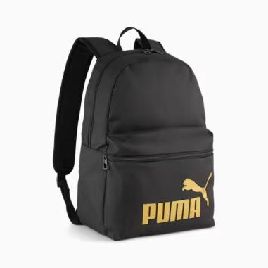 PUMA ZAINO PHASE BACKPACK OSFA BLACK-GOLD (ACCESSORI)