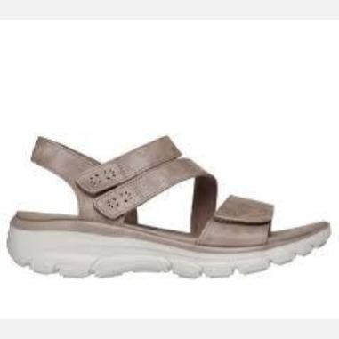 SKECHERS EASY GOING MISURA 35 TAUPE (DONNA)