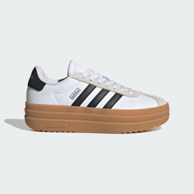 ADIDAS VL COURT BOLD J MISURA 38 2\3 WHITE-BLACK (BAMBINI)