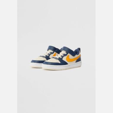 NIKE COURT BOROUGH LOW MISURA 30 NAVY-WHITE-ORANGE  (BAMBINI)