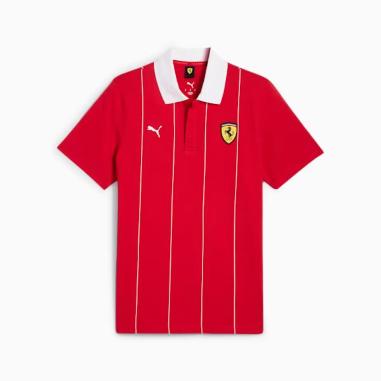 PUMA FERRARI PREMIUM POLO MISURA L RED (UOMO)