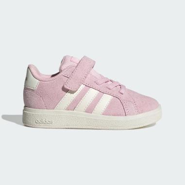 ADIDAS COURT MISURA 23 PINK-WHITE (BAMBINI)
