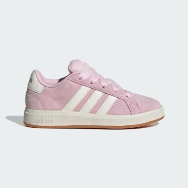 ADIDAS COURT MISURA 28 PINK-WHITE (BAMBINI)