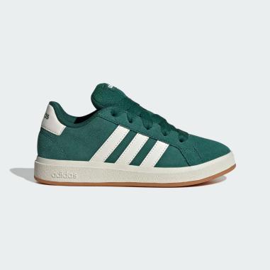 ADIDAS GRAND COURT MISURA 29 GREEN-WHITE (BAMBINI)