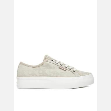 CALVIN KLEIN JACQUARD MISURA 37 BEIGE (DONNA)