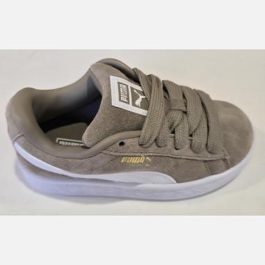 PUMA SUEDE XL PS MISURA 28 COFFE-WHITE (BAMBINI)