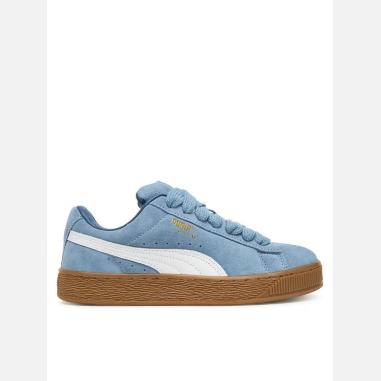 PUMA SUEDE XL PS MISURA 21 COOL BLUE-GUM (BAMBINI)