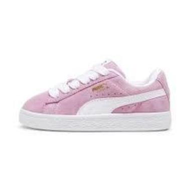 PUMA SUEDE XL PS MISURA 28 MAUVE-WHITE (BAMBINI)