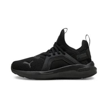 PUMA ENZO AC PS  MISURA 33 BLACK-GREY (BAMBINI)