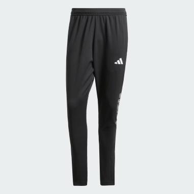 ADIDAS PANTS LOGO MISURA L BLACK-WHITE (UOMO)