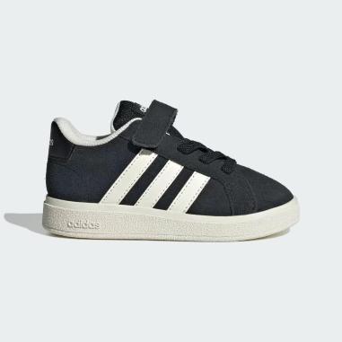 ADIDAS GRAND COURT 00 MISURA 22 BLACK-WHITE  (BAMBINI)