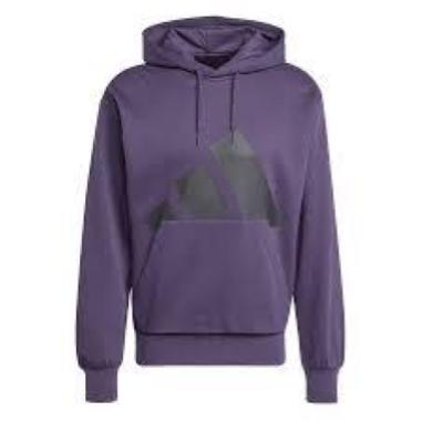 ADIDAS FELPA BIG LOGO MISURA L PURPLE (UOMO)