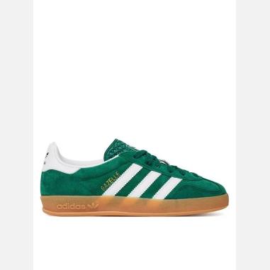 ADIDAS GAZELLE J INDOOR MISURA 36 2\3 GREEN-WHITE (DONNA)
