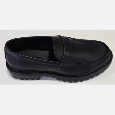 GMV MOCASSINI BENDINA MISURA 45 BLACK (UOMO)