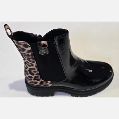 TULIPANO LEOPRD PRINT MISURA 37 BLACK (DONNA)