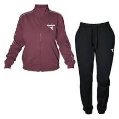 DIADORA TUTA TRACKSUIT MISURA L FUXIA (DONNA)