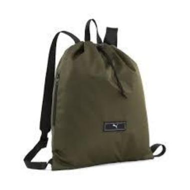 PUMA DECK GYM SACK OSFA GREEN (ACCESSORI)