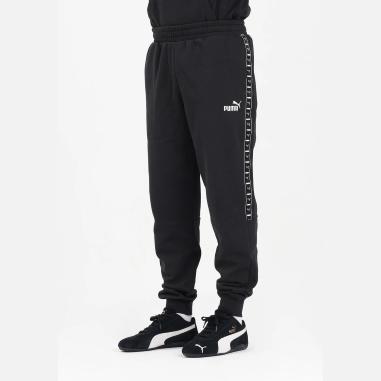 PUMA PANTS ESS TAPE MISURA L BLACK (UOMO)