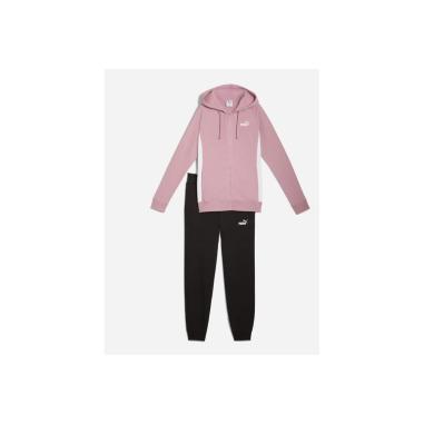 PUMA TUTA FULL ZIP HOODED MISURA M POISED PINK (DONNA)