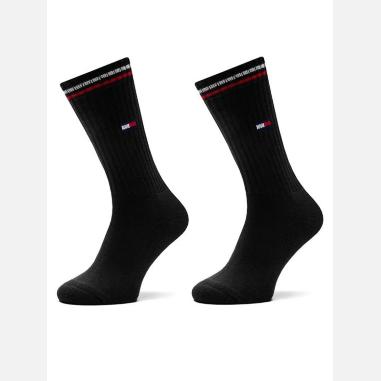TOMMY HILFIGER SOCKS 39-42 3 PACK  BLACK (ACCESSORI)
