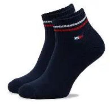 TOMMY HILFIGER SOCKS 39-42 3 PACK  NAVY (ACCESSORI)