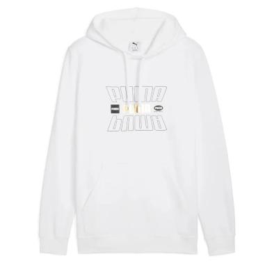 PUMA FELPA ESS LOGO LAB MISURA L WHITE (UOMO)