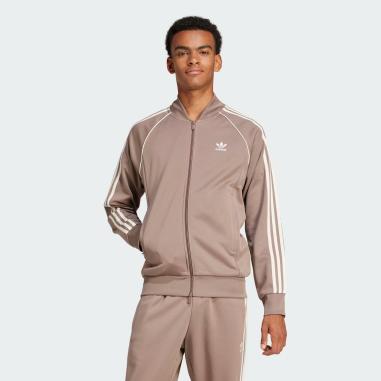 ADIDAS TUTA TRACK MISURA L BROWN-WHITE (UOMO)