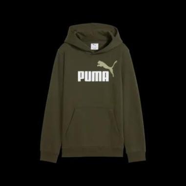 PUMA FELPA LOGO MISIRA 11-12 ANNI DARK OLIVE (BAMBINI)