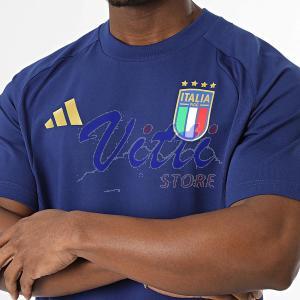 ADIDAS T-SHIRT FIGC ITALIA MISURA XS BLUE (UOMO)
