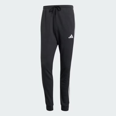 ADIDAS PANTS 3 STRIPE MISURA S BLACK-WHITE (UOMO)