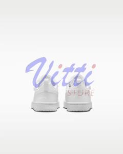 NIKE COURT BOROUGH MISURA 32 WHITE (BAMBINI)